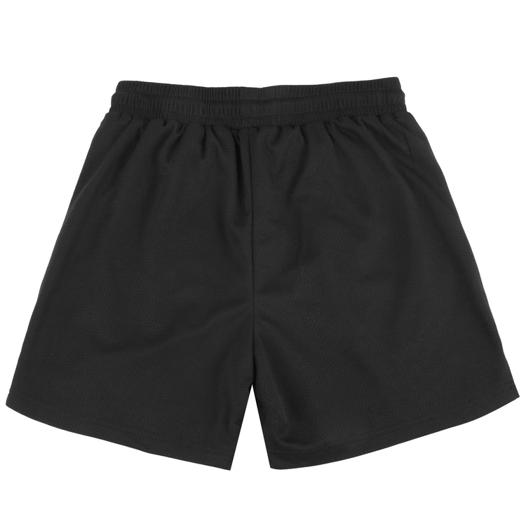 5' Double Mesh Shorts - Black - Junglegym Athletics
