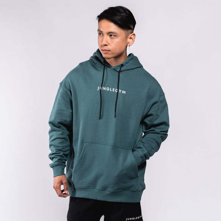 Oversized Pullover Hoodie - Junglegym Athletics