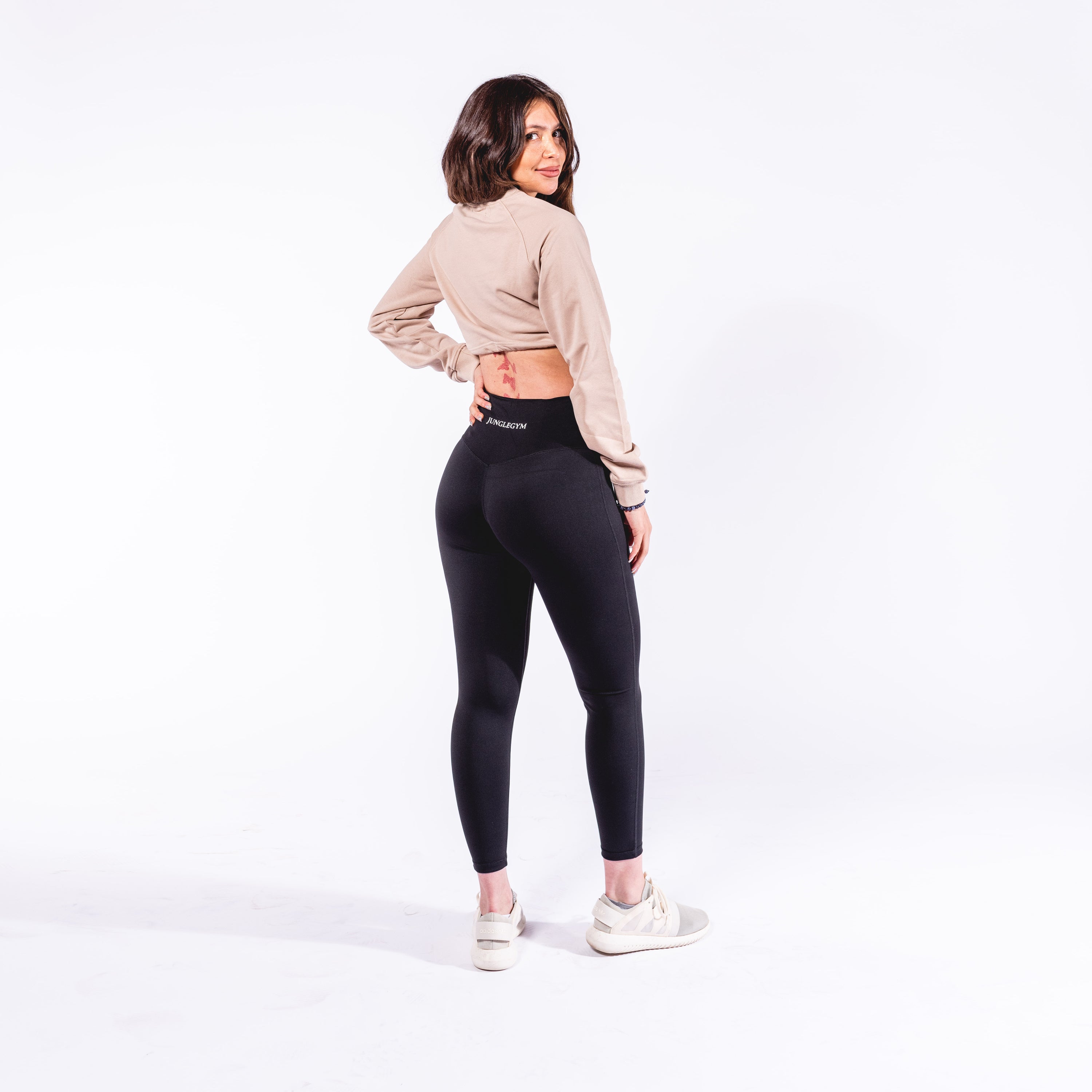 Crop-top Crewneck Sweaters - Junglegym Athletics