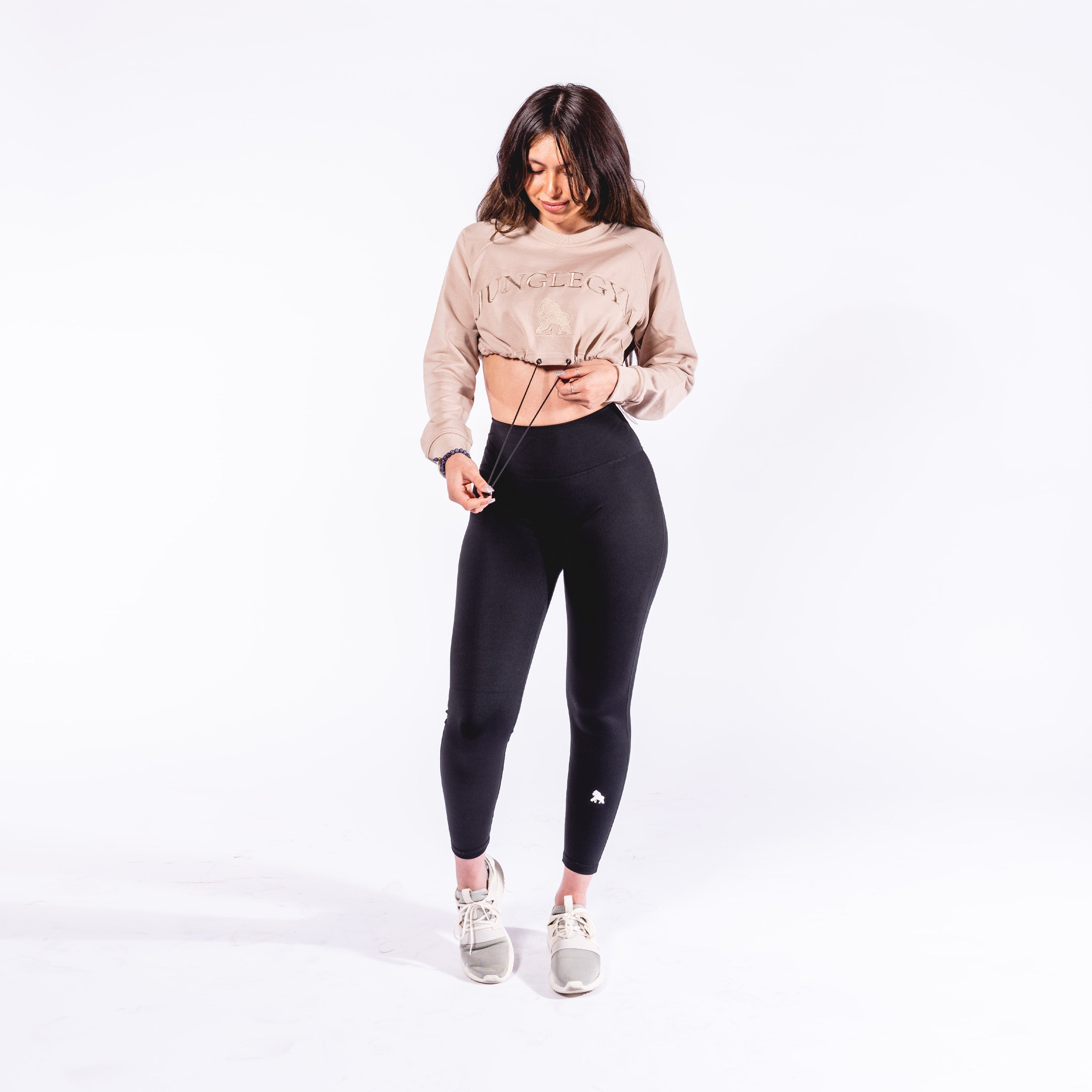 Crop-top Crewneck Sweaters - Junglegym Athletics