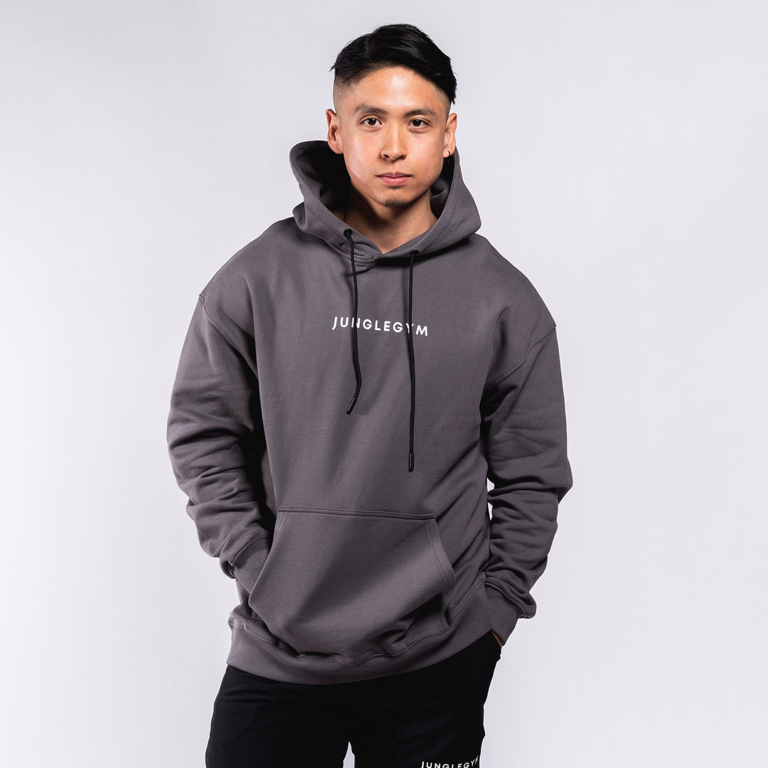 Oversized Pullover Hoodie - Junglegym Athletics