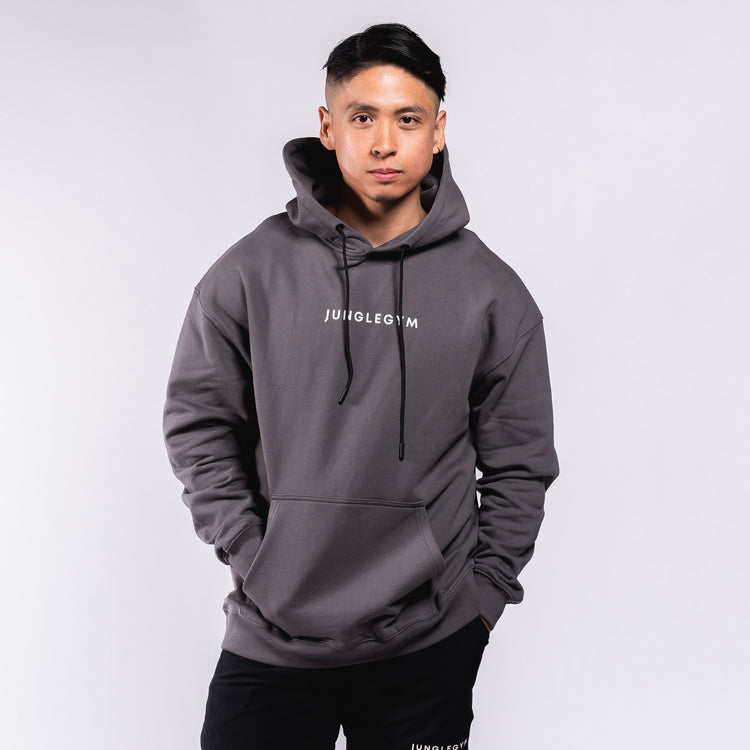 Oversized Pullover Hoodie - Junglegym Athletics